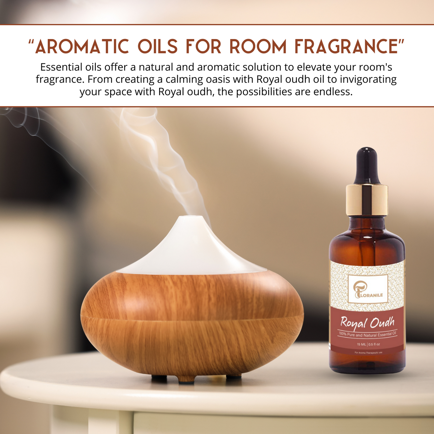 Sandalwood & Oudh Essential Oil – Pack of 2
