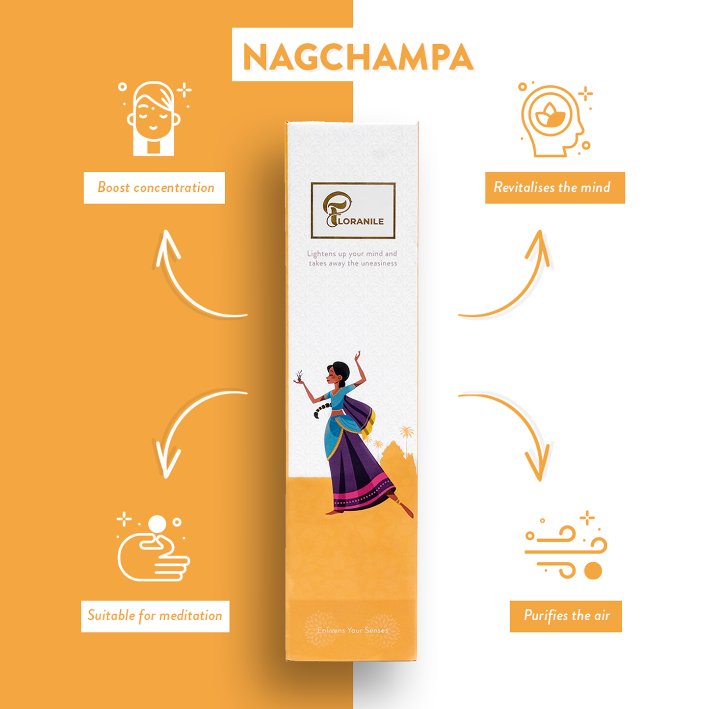 Nagchampa Incense Sticks