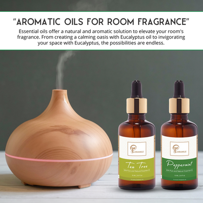 Peppermint  & Tea Tree Essential Oil – Pack of 2