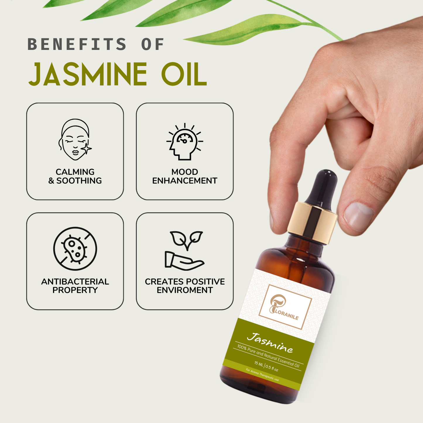 Jasmine Essential Oil (15ml)