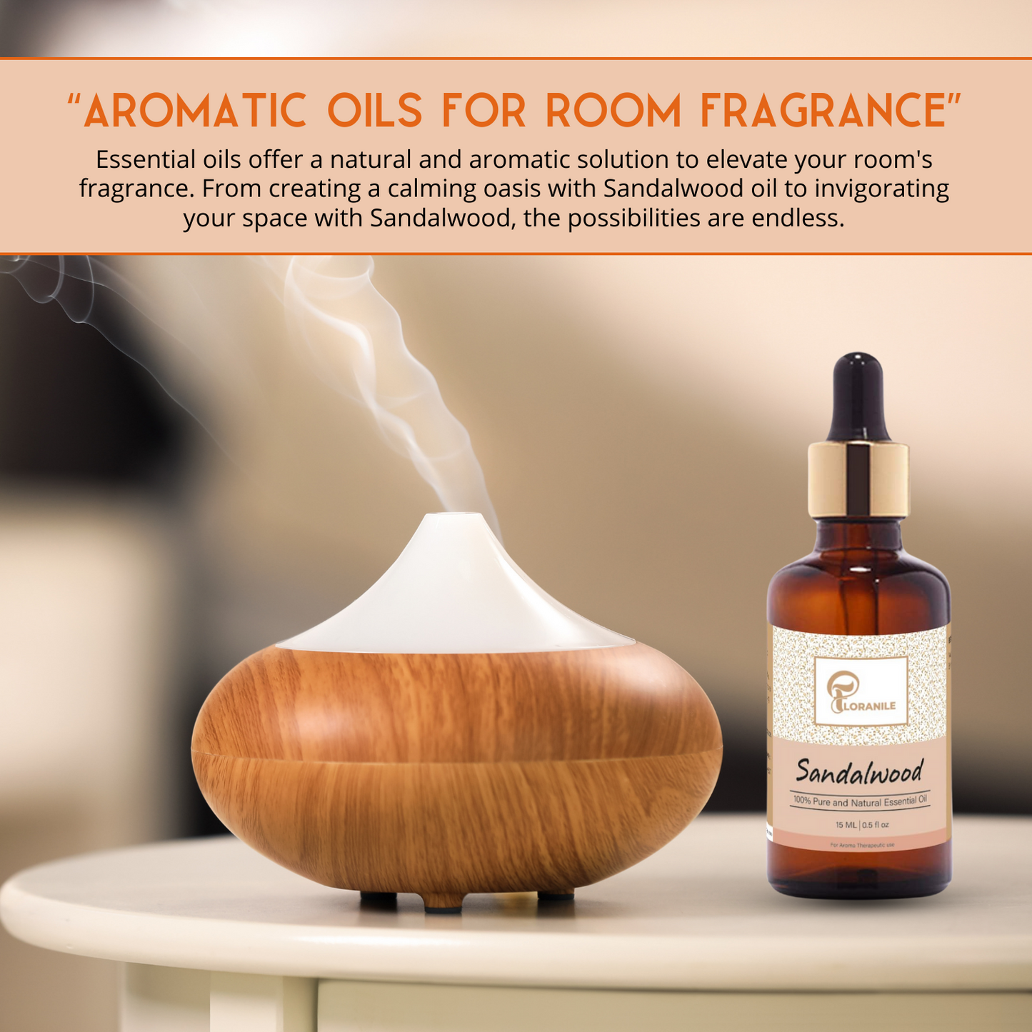 Rose  & Sandalwood Oil – Pack of 2