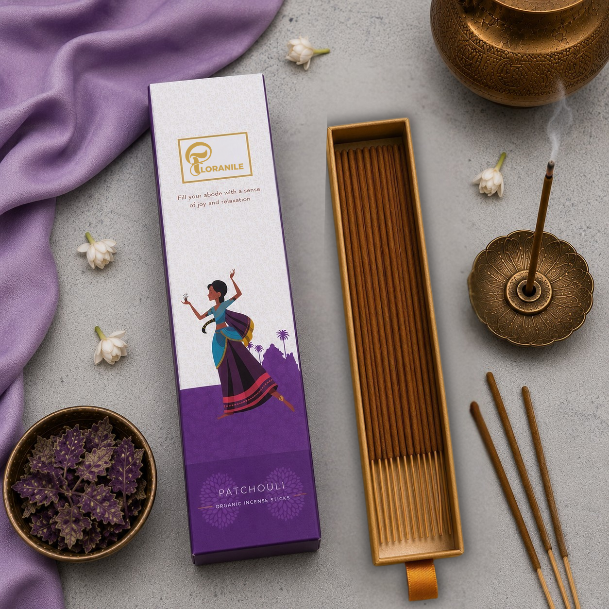 Floranile Patchouli Incense Sticks
