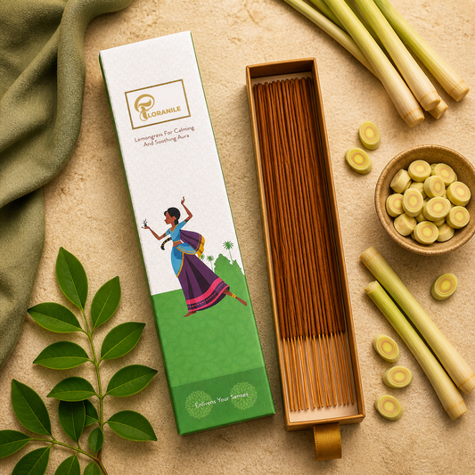 Floranile Lemongrass Incense Sticks