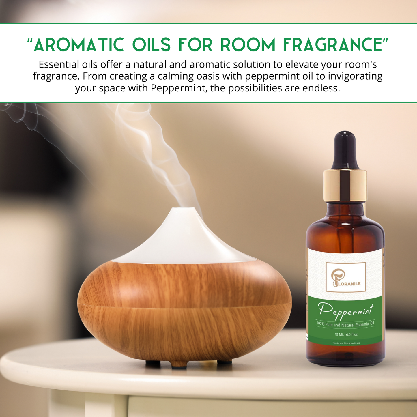 Peppermint Essential Oil (15ml)
