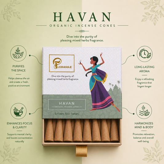 Floranile Havan Incense Cones