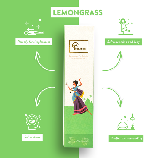 Floranile Lemongrass Incense Sticks