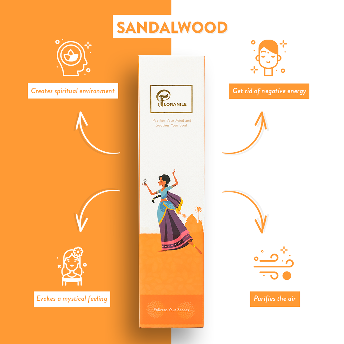 Sandalwood Incense Sticks