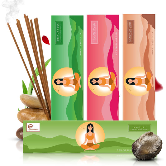 Assorted Incense Sticks Pack of 4