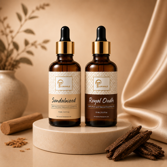Sandalwood & Oudh Essential Oil – Pack of 2